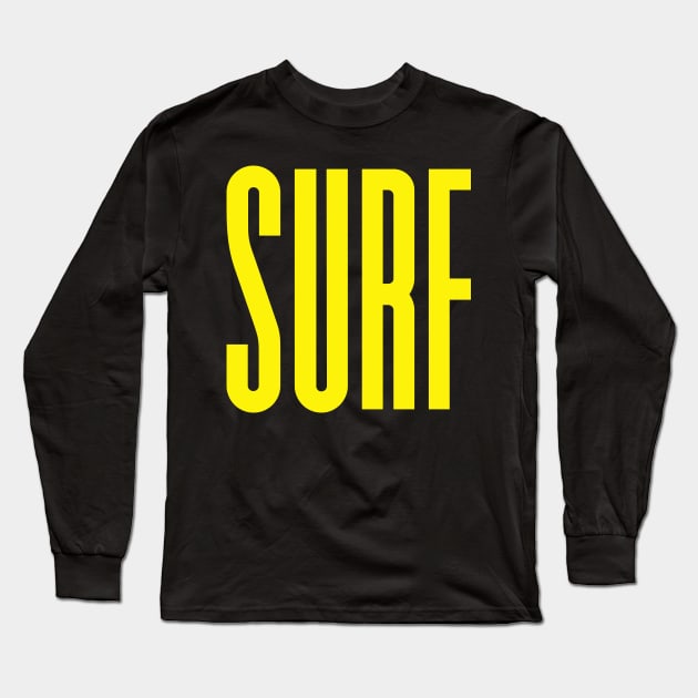 Surf Long Sleeve T-Shirt by colorsplash